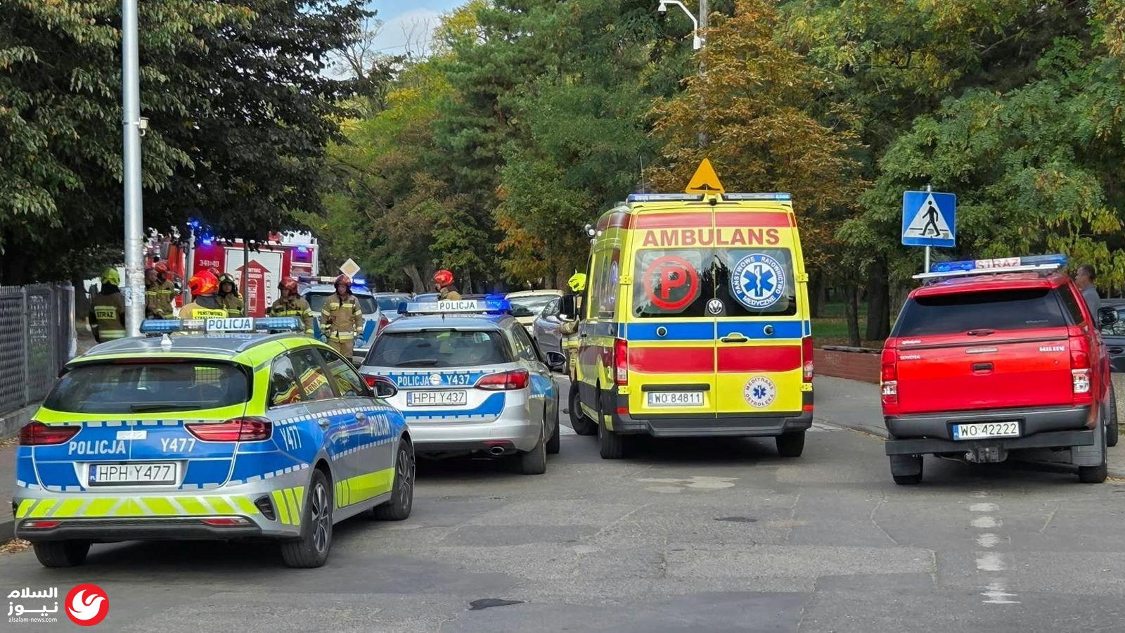 هجوم بـأداة حادة داخل مدرسة في بولندا يوقع 7 إصابات
