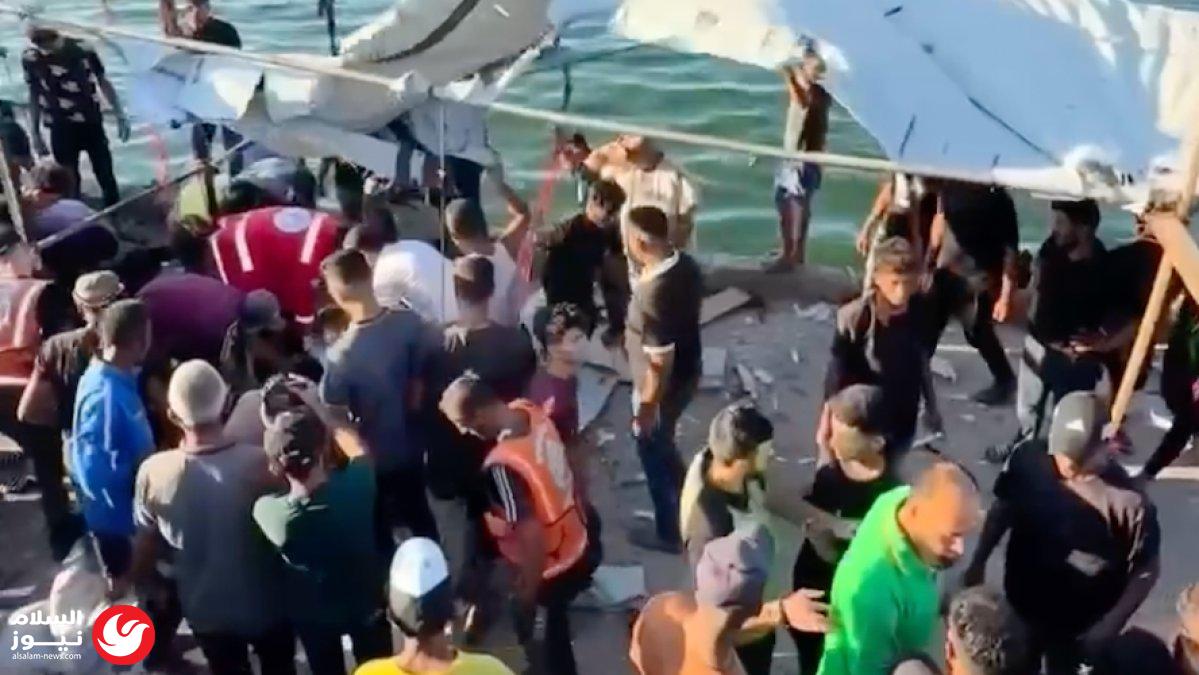 مقتل 6 فلسطينيين في غارة إسرائيلية استهدفت مقهى بمدينة غزة