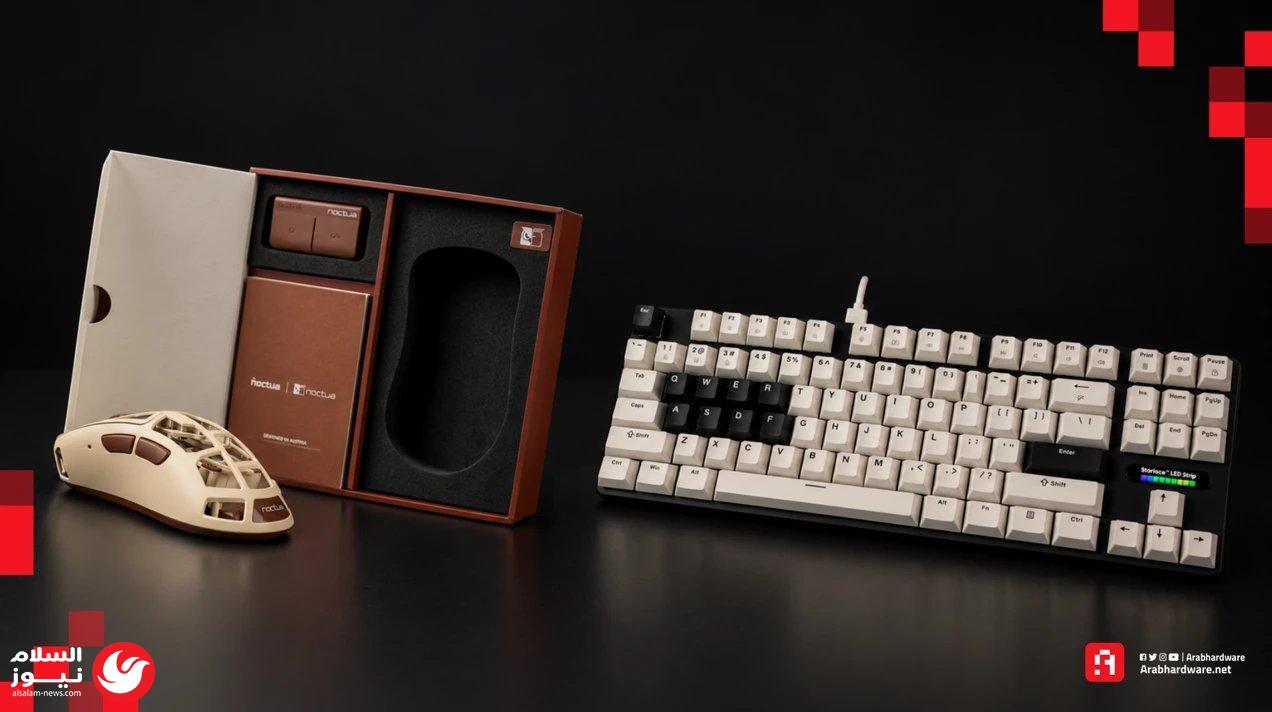ثورة في ملحقات الألعاب: مراجعة شاملة للوحة Pulsar PCMK 3 HE وماوس Feinmann F01 Noctua Edition