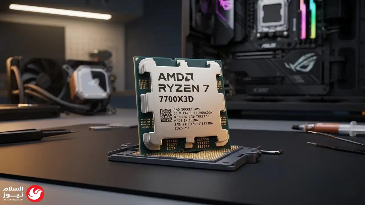 ����� AMD Ryzen 7 7700X3D ������ ���� ������� ����