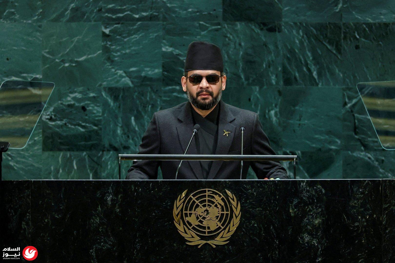 رئيس وزراء نيبال من منصة الأمم المتحدة: النظام العالمي عاجز عن مواجهة أزمة المناخ
