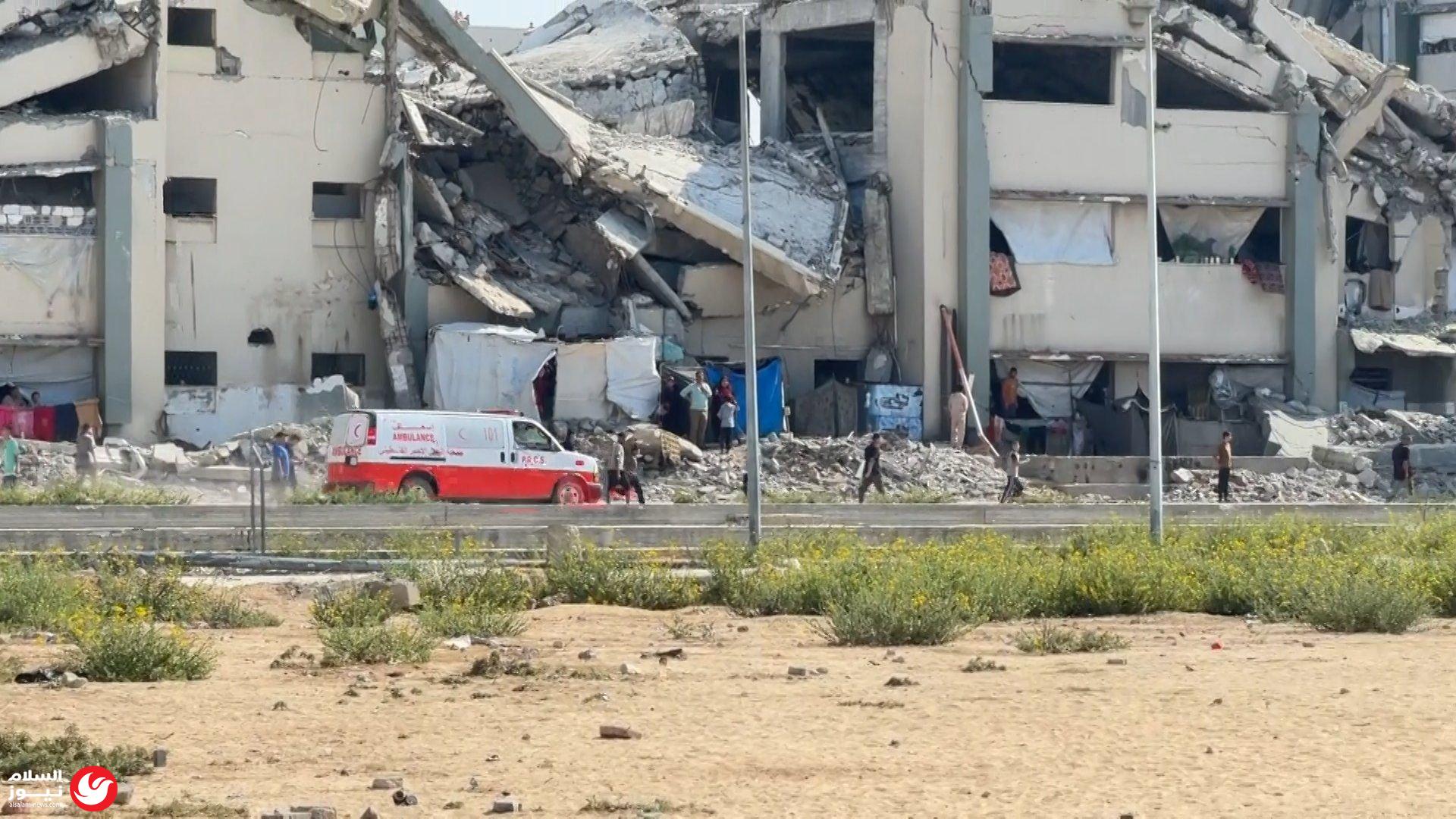3 قتلى وإصابات في غارة إسرائيلية استهدفت الجامعة الإسلامية بمدينة غزة