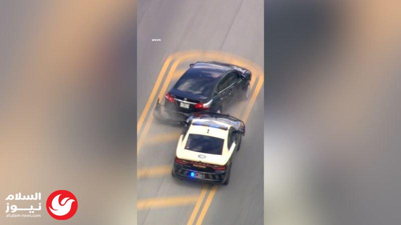 فوضى عارمة على طرق فلوريدا بعد هروب مريض واستيلائه على مركبة : مطاردة هوليودية في فلوريدا: مريض يفر بسيارة مسروقة ويصدم مركبات عدة