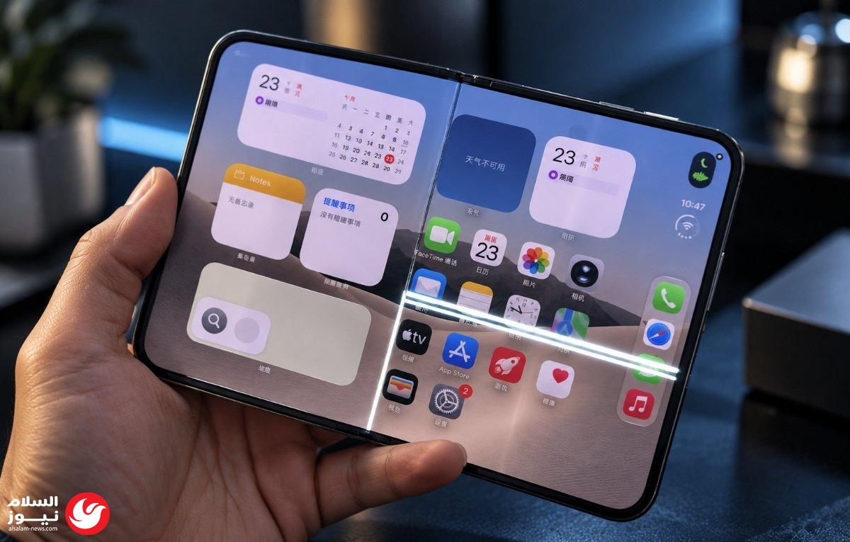 أزمة التشققات الغامضة تلاحق هاتف iPhone Duo القابل للطي وتثير مخاوف المستخدمين